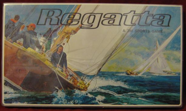 3M Regatta Yacht Race game box 1967