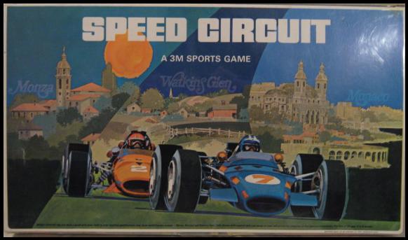 3M Speed Circuit game box 1971