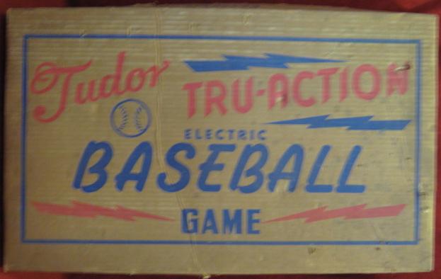 tudor electric baseball game box 1949