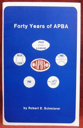 forty years of apba book