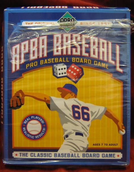 apba baseball game box 2006