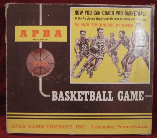 apba basketball game box 1991-92