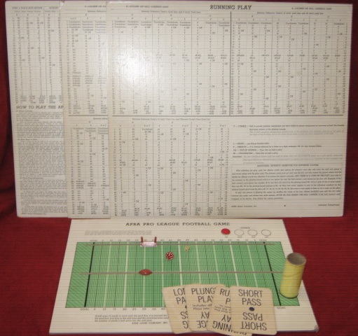 apba football game parts early 1960's
