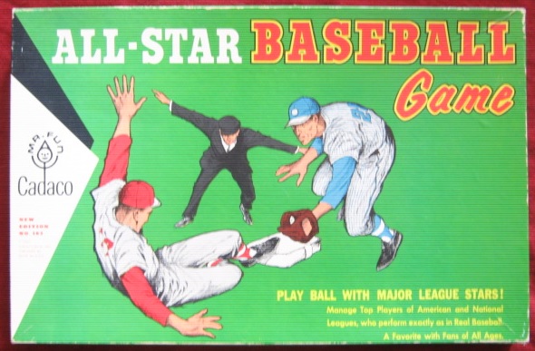 Cadaco All Star Baseball Game box 1962