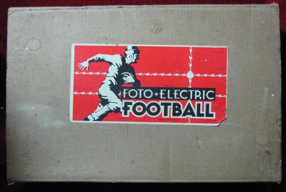 Cadaco Foto-Electric Football Game box 1946
