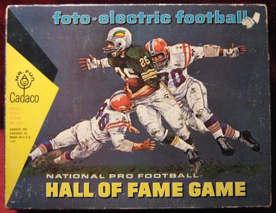 Cadaco Foto-Electric Football Game box 1966