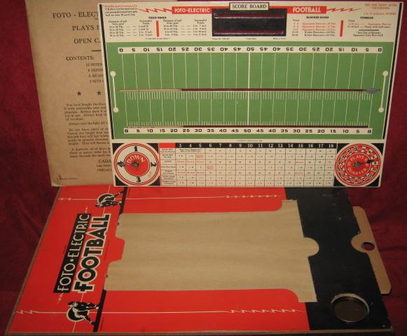 Cadaco Foto Electric Football Game Parts 1946