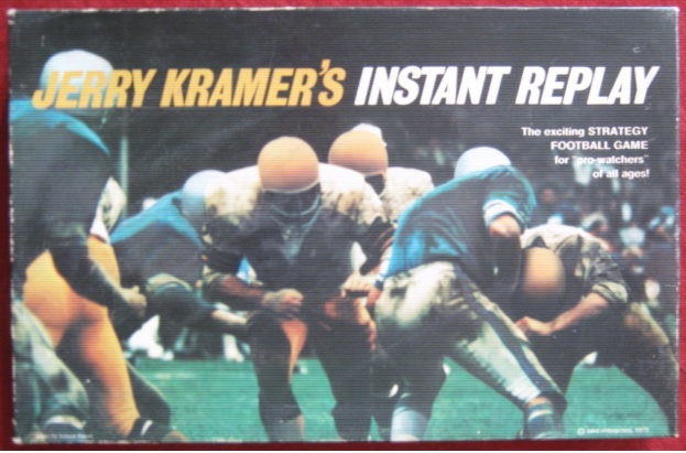 emd jerry kramer's instant replay football game box
