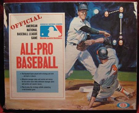 ideal all pro baseball game box