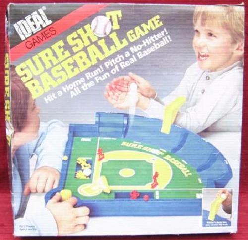 ideal sure shot baseball game box