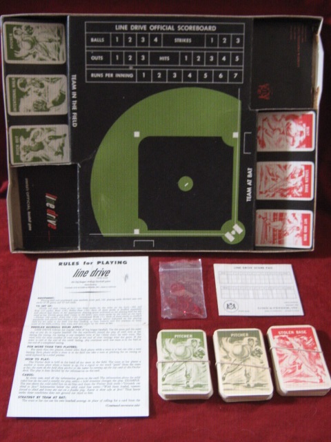 lord and ferber line drive baseball game parts