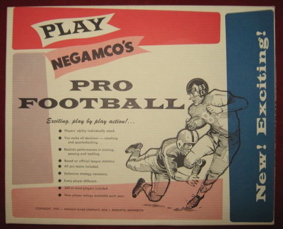 negamco college football game box 1990