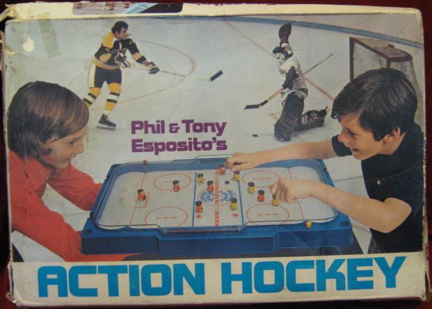 parker brothers action hockey game box
