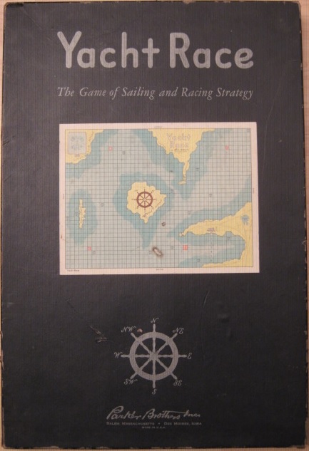 parker brothers yacht race game box