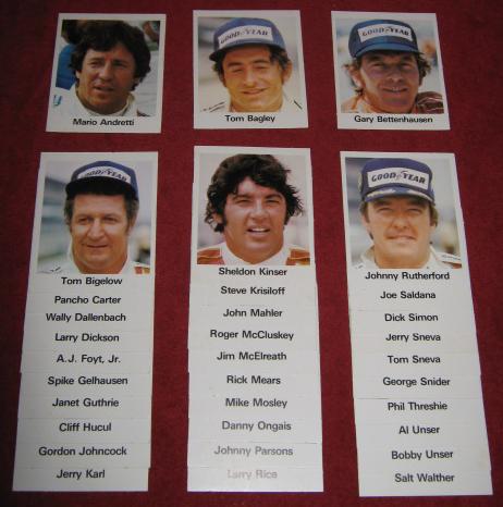Auto Racing Games on 1866 Sports Illustrated Usac Auto Racing Game With 1979 Season Cards