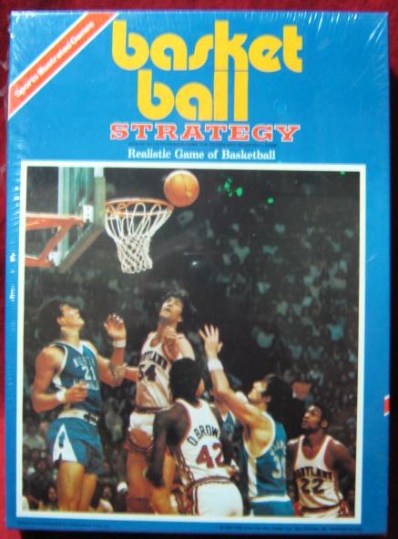 Avalon Hill Basketball Strategy Game Box 1978