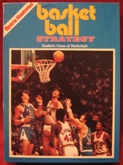 Avalon Hill Basketball Strategy Game Box 1982