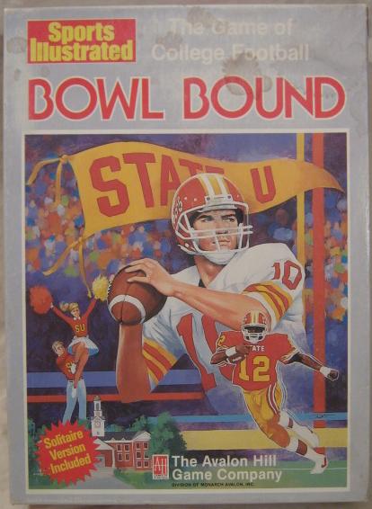 sports illustrated bowl bound college football game box 1989