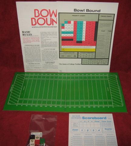sports illustrated bowl bound college football game parts 1989