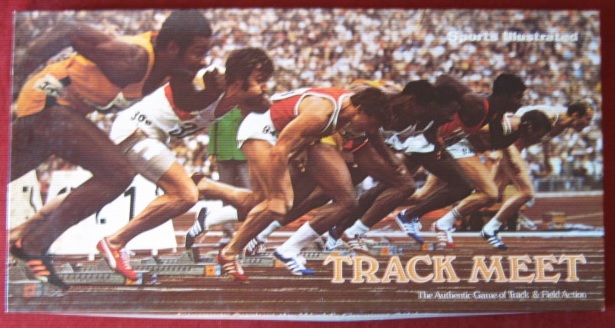 sports illustrated TRACK MEET game BOX 1973