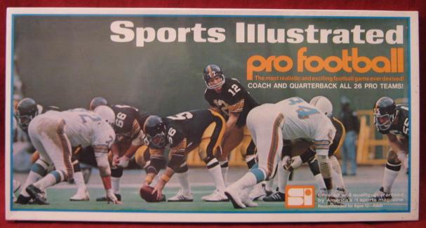 sports illustrated paydirt football game box 1973