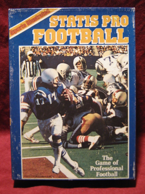 statis pro football game box 1982