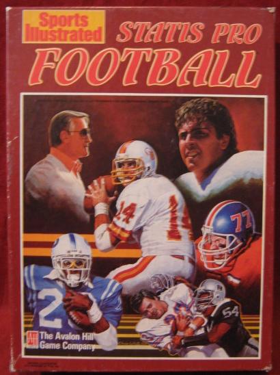 statis pro football game box 1988