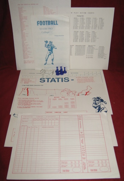 statis pro football game parts 1975 NCAA