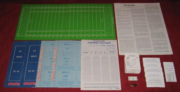 statis pro football game parts 1986