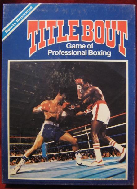 title bout boxing game box 1981