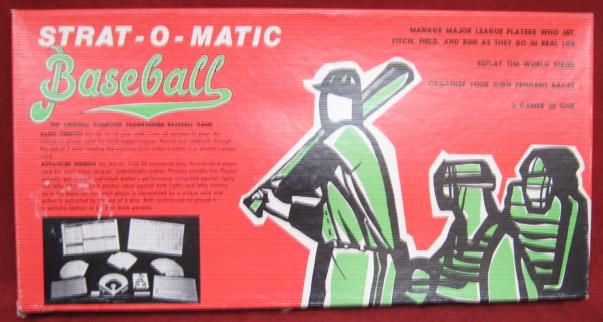 strat-o-matic baseball game box 1975