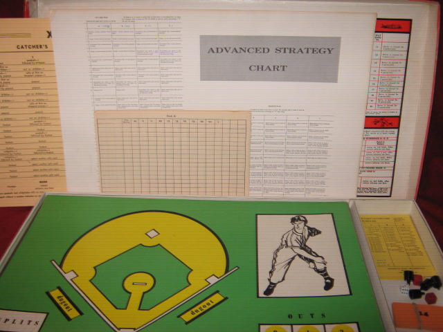 strat-o-matic baseball game parts 1973