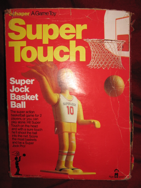 super jock basketball game box 1976