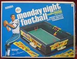 aurora monday night football elecronic board games