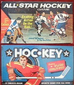 cadaco all star hockey action board games