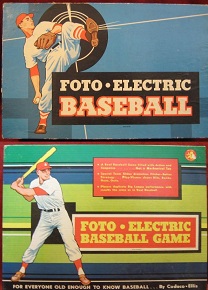 cadaco foto-electric baseball board games