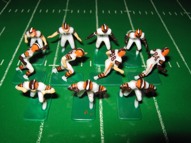 tudor electric football team CLEVELAND BROWNS WHITE JERSEY