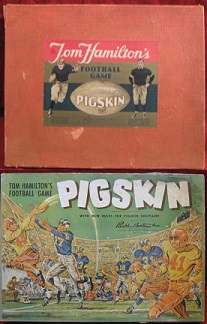 parker brothers pigskin football board game