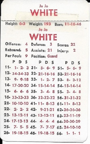 apba basketball game card 1975-76