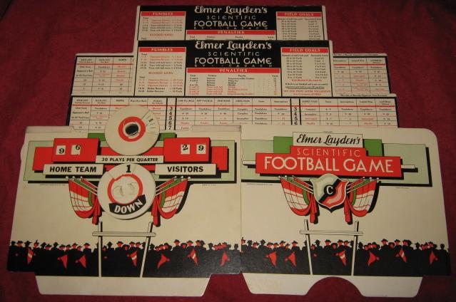 Cadaco Scientific Football Game Parts 1942