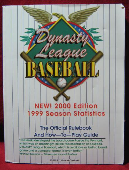 dynasty / pursue the pennant baseball game card 1999
