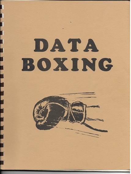 gamecraft data boxing cover 1977 edition