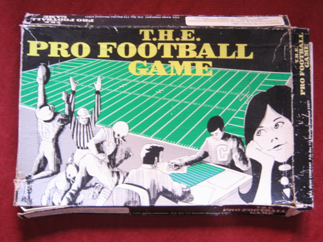 gamecraft t.h.e. football box 1975