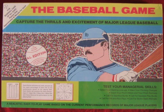 baseball classics game box 1986