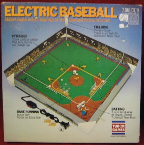 tudor electric baseball game box