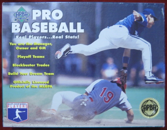 apba baseball game box 1995