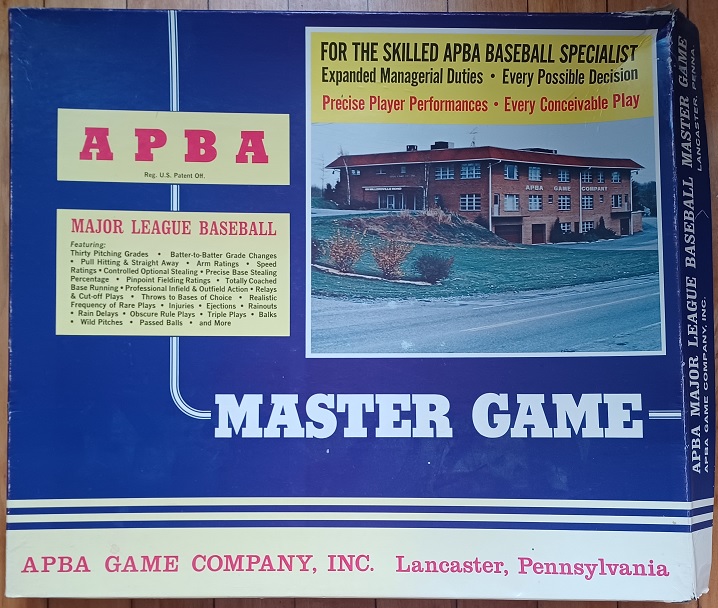 apba baseball master game box