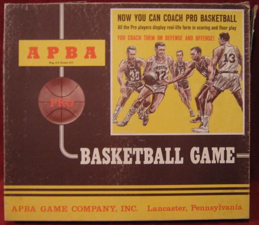 apba basketball game box 1966-67
