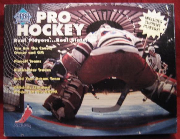 apba hockey game box 1995-96