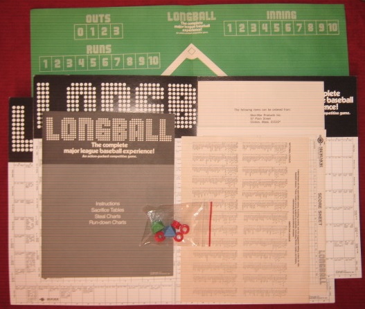 Longball Baseball Game parts 1977